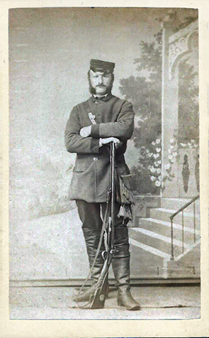CDV Rendsburg Mertens junior - Stehender Soldat recte
