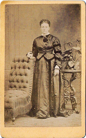 CDV Ohle - Frauenganzbildnis - recte