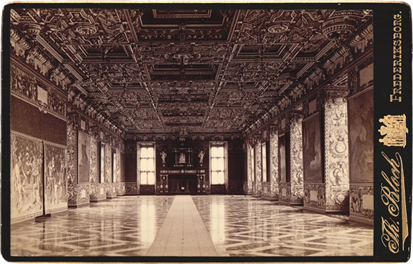 CAB Rendsburg Bloch Frederiksborg Schloss innen - klein
