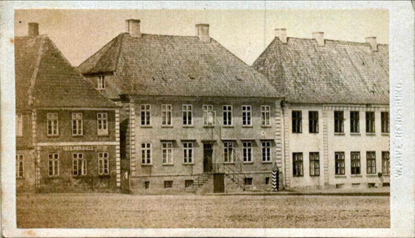 CAB - Rendsburg - Pape - Westseite des Paradeplatzes - klein