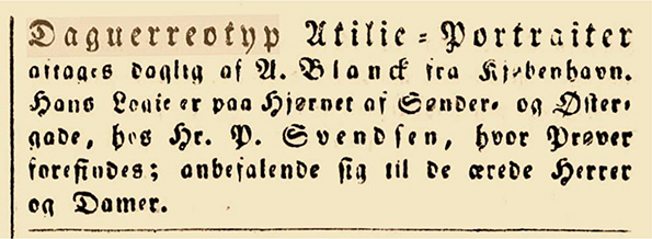140622 - Rendsburg - Blanc - Annonce - Bornholms Avis - 1850 - klein