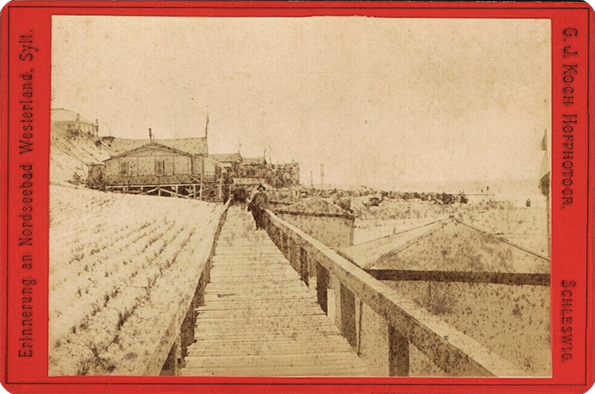 Schleswig - Koch - Kabinettfotografie: Szene auf Sylt