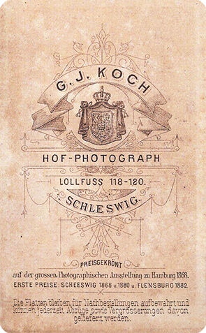 Schleswig - Koch - stehender Soldat verso