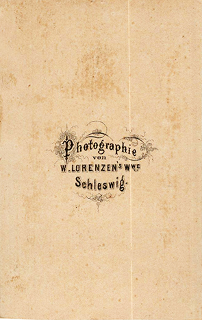 Schleswig - Lorenzen, Anne - Frauenkopf verso