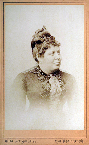 CDV Schleswig - Seligmueller - Dame aus Frankfurt recte