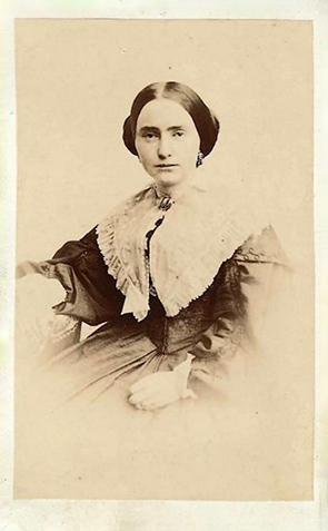 CDV Schleswig - Wassner - Damenportrait - recte