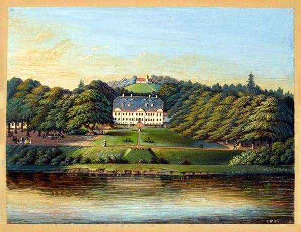 Schleswig - Wassner - Gemlde Louisenlund - Unigre