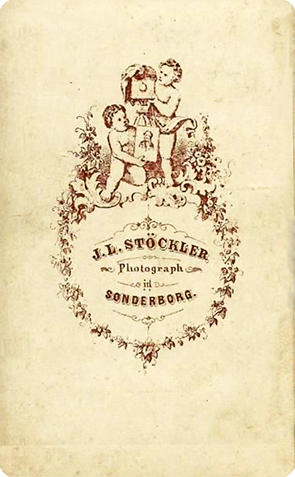 CDV Sonderborg Stoeckler Dame 2 verso