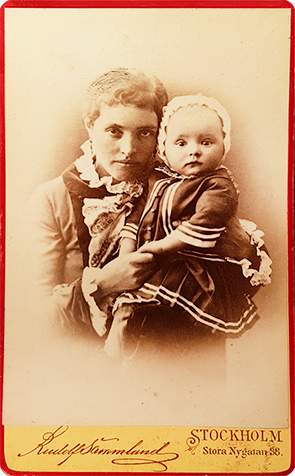 Sonderburg Sammland_Rudolf Frau und Kind recte
