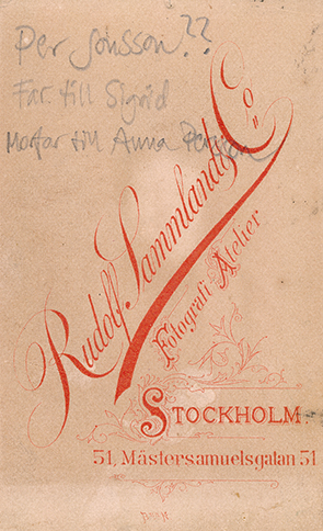 Sonderburg Sammland_Rudolf Herrenportrait verso