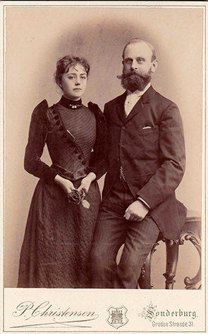 141107 - CDV - Sonderburg - Christensen - Paarbildnis - recte - klein