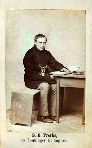 CDV Tnning Andresen, Witwe, Gefangener recte