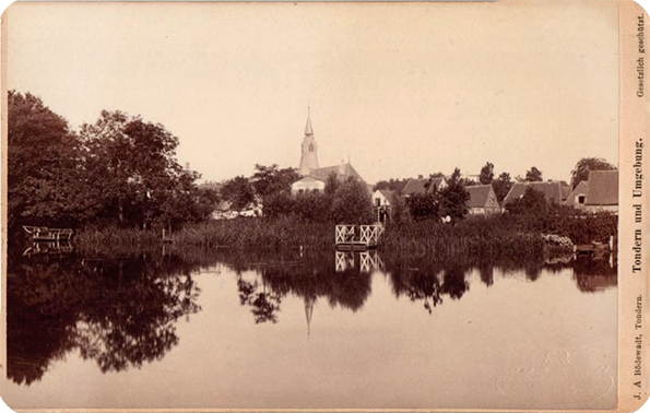 CAB Tondern Bdewadt - See und Kirche - recte