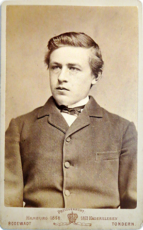 CDV Tondern Bdewadt - Herrenbrustbild - recte