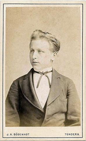 CDV Tondern Bdewadt - Herrenbrustbild 2 - recte