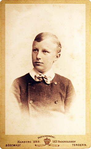 CDV Tondern Bdewadt - Junger Mann recte