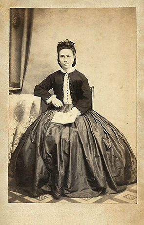 CDV Tondern - Feddersen - Damenportrait - recte