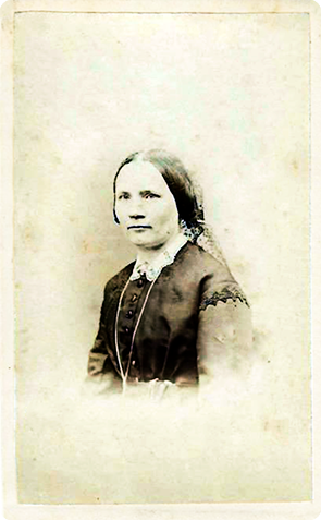 CDV Uetersen - Boepple - Frau Vignette recte