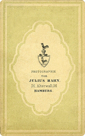 141601 - CDV - Wandsbek - Hahn cdv_01 - verso - klein