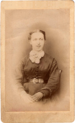 CDV Wandsbek Mencke - Dame Vignette recte