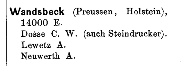 Lewetz - Adrebuch fr Photographen 1879 - Detail