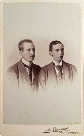 Warnemnde - Neuwerth - Doppelportrait - recte