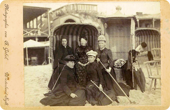 CAB Westerland - Gaebel - Strandkorbschaufelgruppe - recte