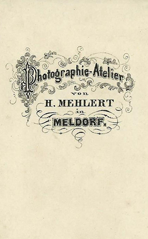 141901 - CDV - Wilster  - Mehlert - Dame sitzend - verso_klein