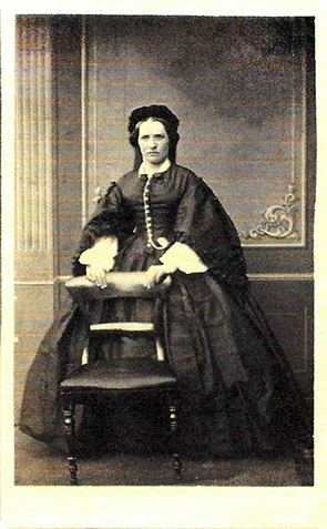 CDV Wyk Holmblad Damenganzbildnis recte