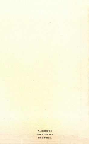 CDV Mencke A. - Militr, Ganzbildnis - verso