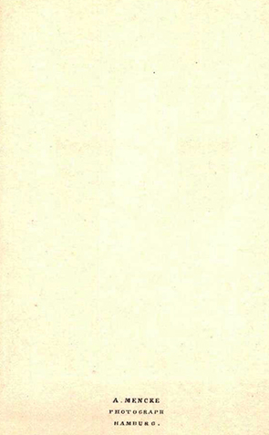 CDV Mencke A. - Damenganzbildnis 2 - verso